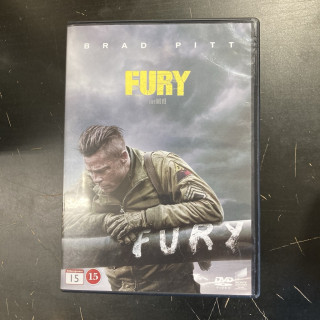 Fury DVD (VG/M-) -sota-